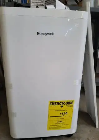 New Honeywell 14,500 BTU Smart Portable AC Air Conditioner White