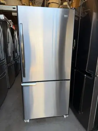 Bottom freezer refrigerator  30 ish