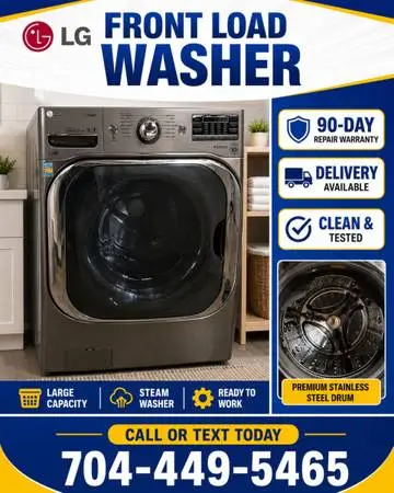 LG FRONT LOAD WASHER