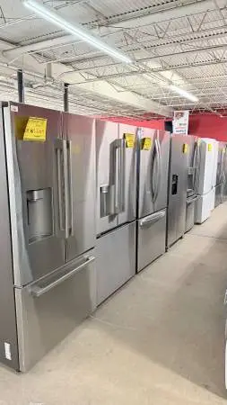 REFRIGERATOR OVERSTOCK, PRICES NEGOTIABLE