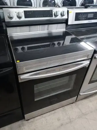 ★Samsung stainless steel glass-top stove