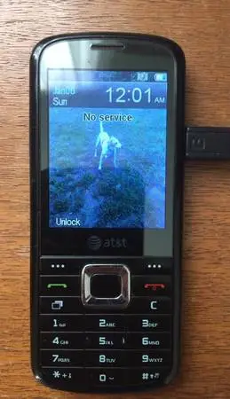Vintage Collectable AT&T F-160 Cellular Bar Phone