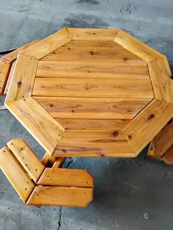 Custom Octagon Kids Picnic Table – Hand Built – Premium Quality