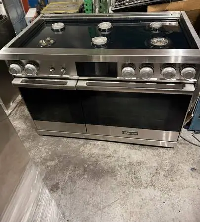 Dacor Stainless Steel 48” Wide Dual Fuel Range Latest Model