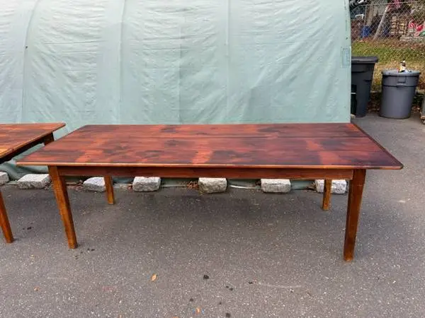 Wood Table /Reclaimed wood 8 ft Harvest table