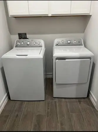 Washing machine and electric dryer