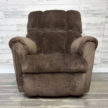 Brown Rocking Recliner Chair *delivery available*