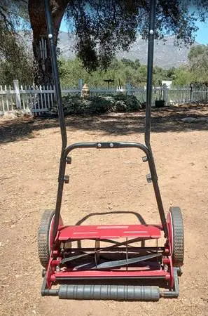 GO GREEN! HUMAN POWERED CRAFTSMAN 16 INCH 5 REEL LAWN MOWER