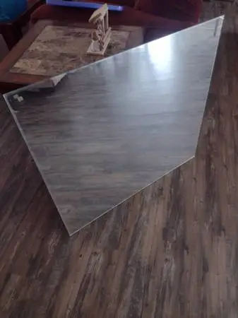 Unframed Mirror: 36 x 32