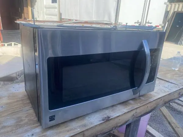 SS Kenmore Microwave Oven Over the Range Model #721.85063010 Used