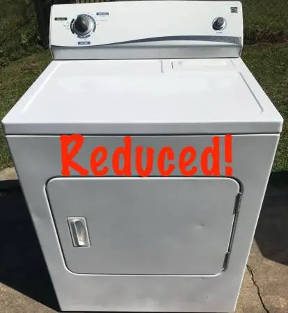 KENMORE ELECTRIC DRYER (STANDARD CAPACITY)