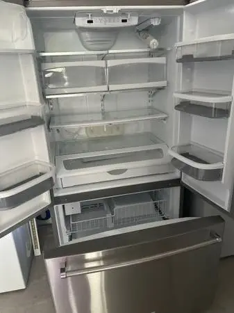 Kitchen Aide Stainless Fridge