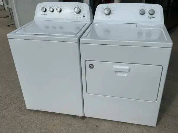 Electric Dryer & Whirlpool Washer