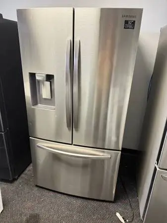 refrigerator and bottom freezer