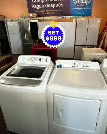 Inignia Set Washer and Dryer Side by Side