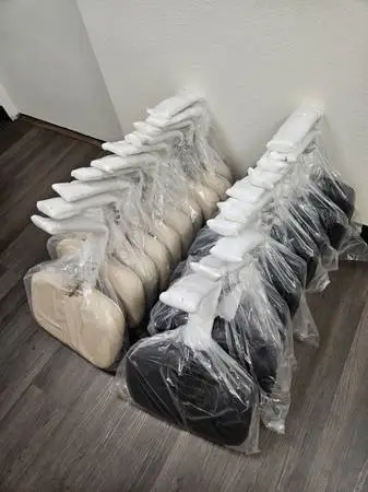 NEW Stool Chair Backrests | Salon, Spa, Tattoo | Black & Beige | $5 Each