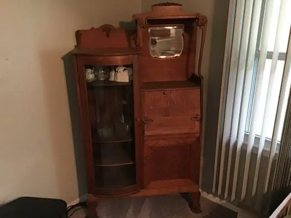 Old secretary and other items
