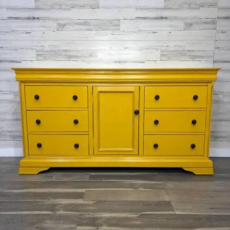 Large Yellow Dresser *delivery available*