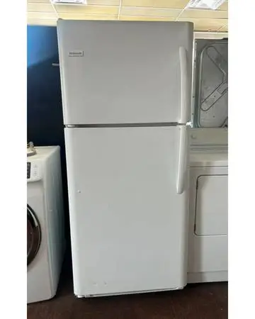Frigidaire Top Freezer Refrigerator White Finish