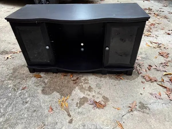 Black TV Stand   47 x 18