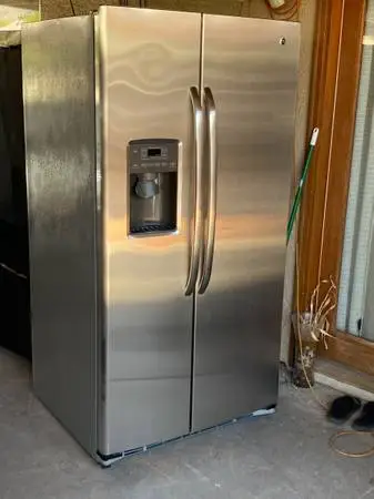 👉 GE REFRIGERATOR STAINLESS STEEL SIDE BY SIDE