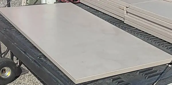 Cubicle Work Surfaces, Desktops,Light Gray,48x24