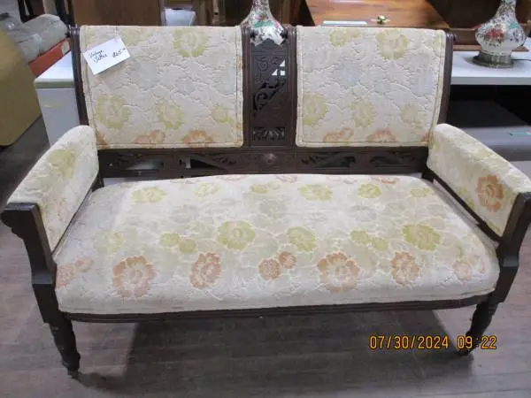 Vintage Settee #3937