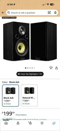 Unboxed speakers like new