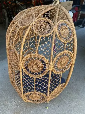 Vintage Basket Swing