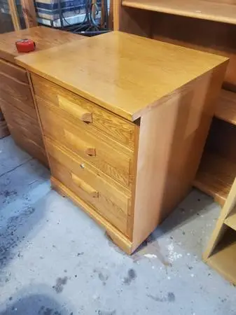 Office filing cabinet with drawers