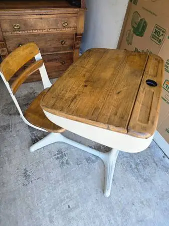 school desk beautiful
