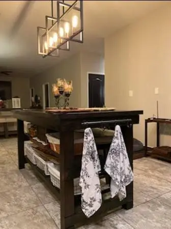 Custom Build Rustic Kitchen Islands.