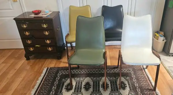 (3) Mid century modern chairs $75 each