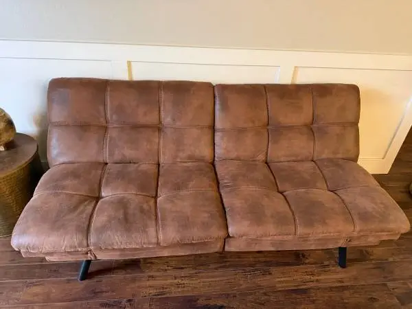 Wayfair faux leather futon