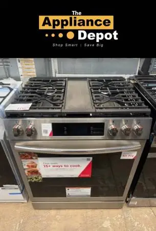 New Frigidaire Gas Slide-in Range #050