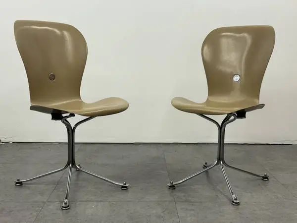 Mid Century Chair Gideon Kramer Space Needle ION Chairs $865 Each