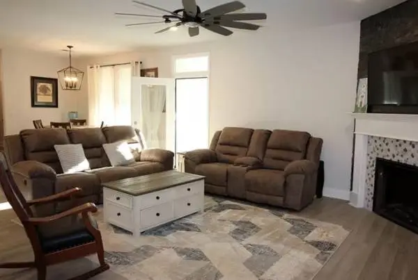 Ashley furntiure couch and love seat