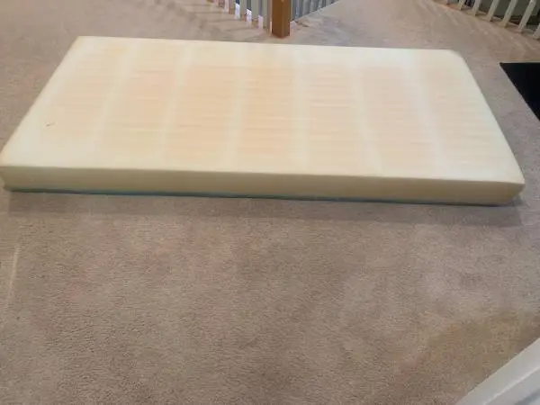 Twin size foam mattress