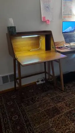 Mid-Century Mini Secretary Desk (West Elm)