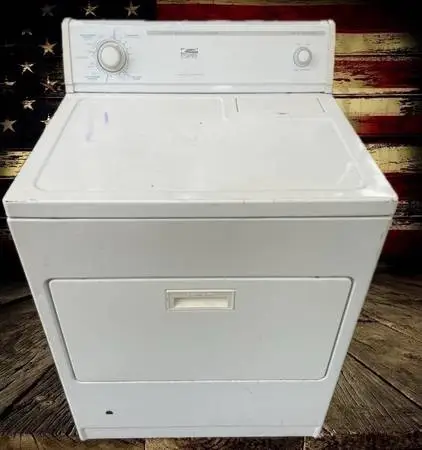Estate gas dryer. Made by Whirlpool. Works great. Free delivery