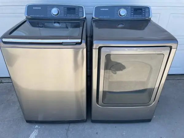 Matching samsung washer and gas dryer