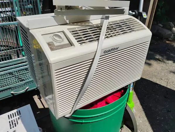 Small 5000 BTU window air conditioner