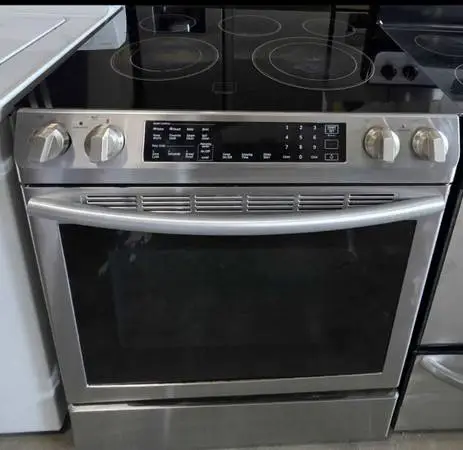 Samsung Stainless Slide In Ceramic Range