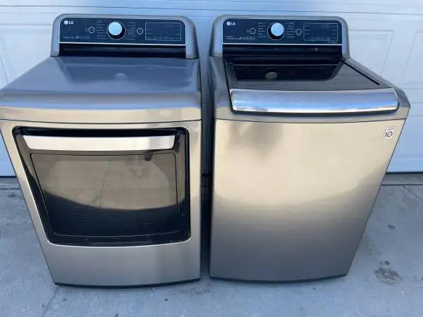 Matching lg washer and gas dryer