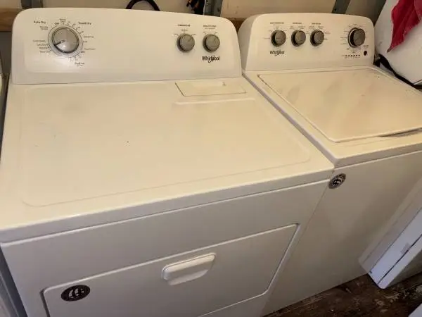 whirlpool washer and dryer