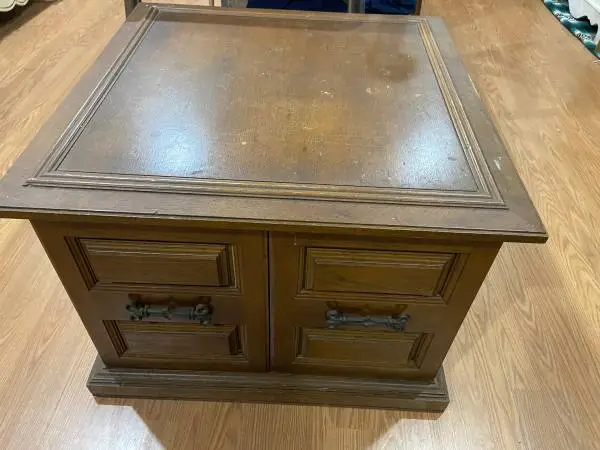 Dark Brown Cabinet - Solid Wood and Lots of Space