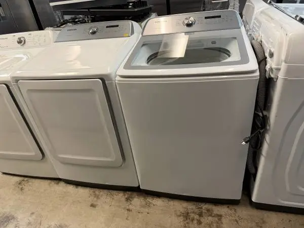 Samaung washer 5.0 cu ft ad dryer gas