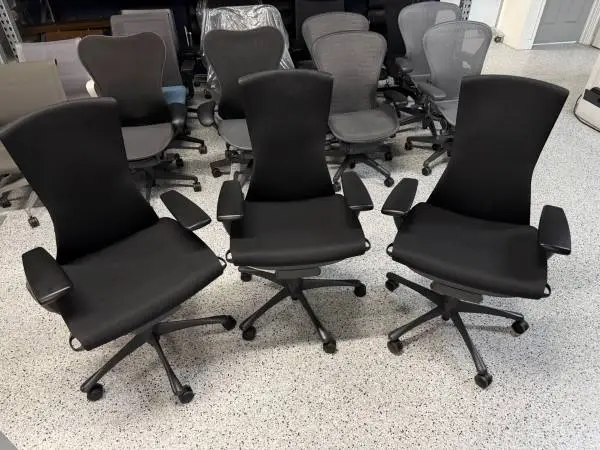 Pre-owned Herman Miller Embody Chairs-Black-Nice-$750each more avail.