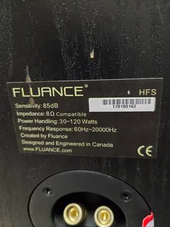 Used Fluance Speakers
