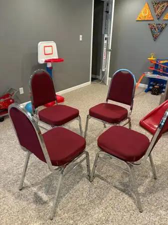 4 Cushioned Chairs